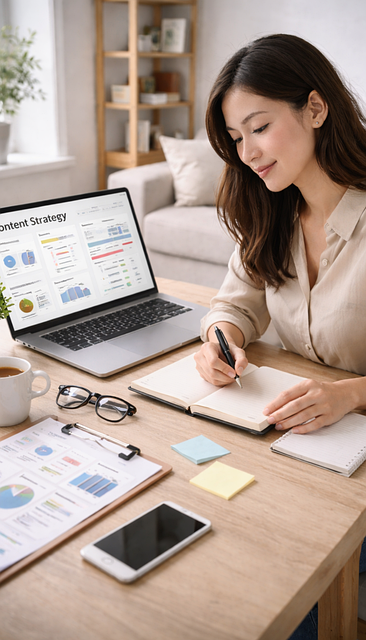 content template library with marketing social media and business document templates